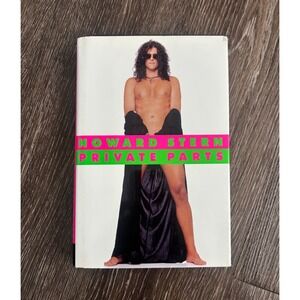 Howard Stern Private Parts Hardcover Book FirstEdition 1993 Autobiography Memoir